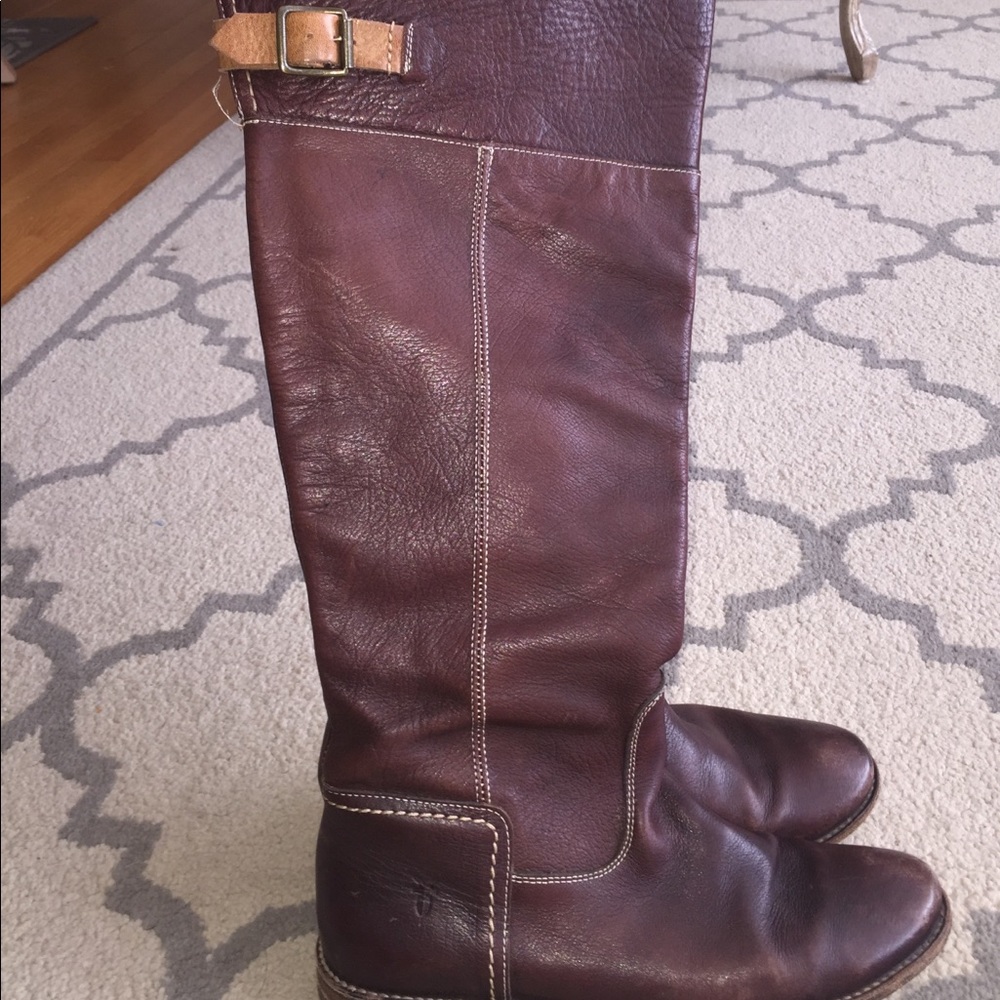 Frye Paige Cuff boot size 9 Brown/cognac - Picture 2 of 5